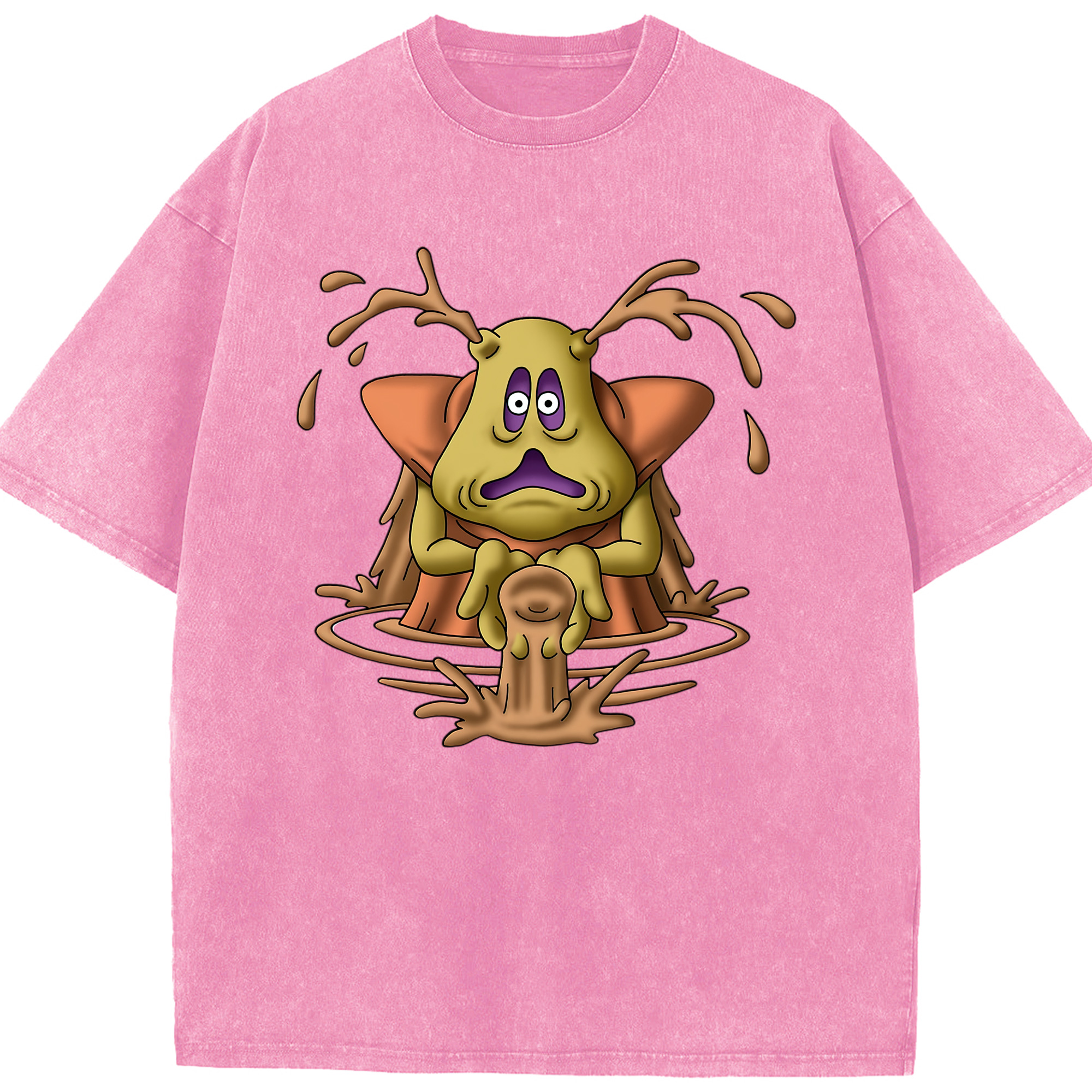 （画像用） ドラゴンクエスト Doragon Kuesuto Dragon Quest 綿100% ヴィンテージ風 半袖Tシャツ（フロントプリント）